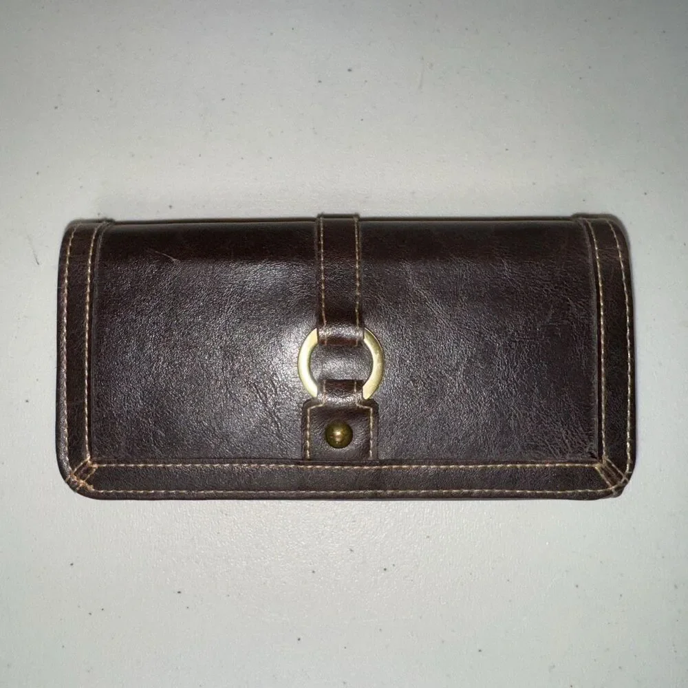 Source Unknown brown leather